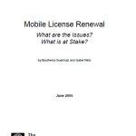 Mobile License Renewal