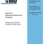 Sector de Telecomunicaciones en Honduras (BID)