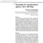 Tecnologia de comunicaciones opticas a 40 y 100 Gbps