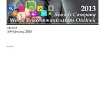 World Telecommunications Outlook