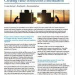 Creating value in telecoms consolidation (Arthur D. Little)